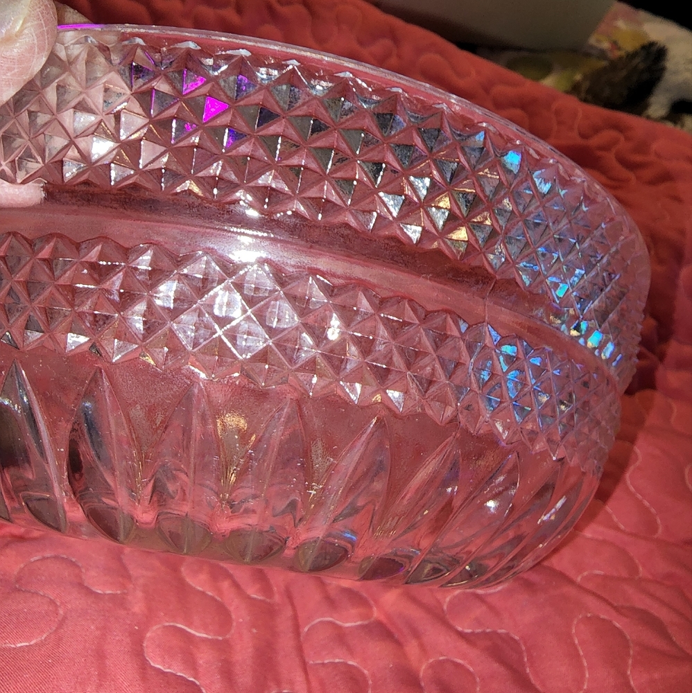 Beautiful Heavy Lead Crystal Bowl *Never Used